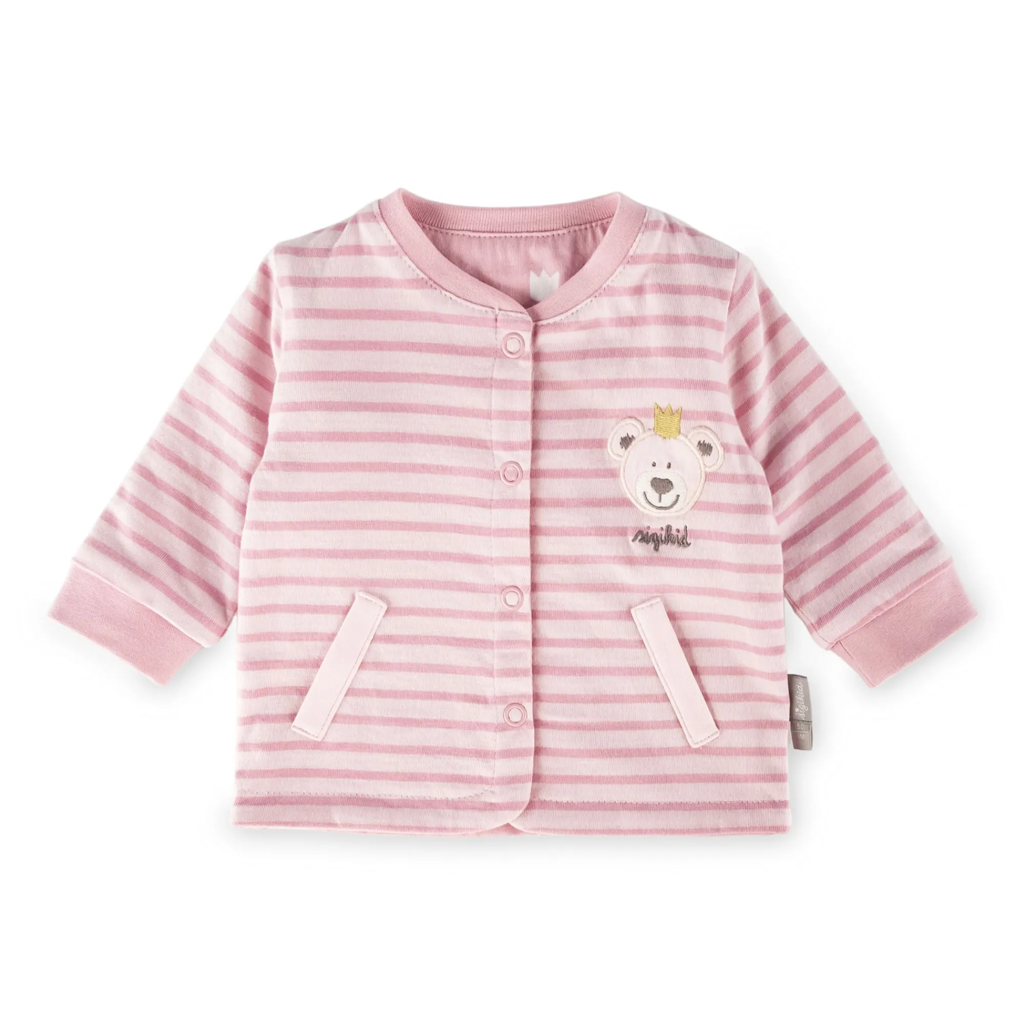 Sigikid Kollektion Newborn|Baby Wendejacke Kronchen Bar, Rosa