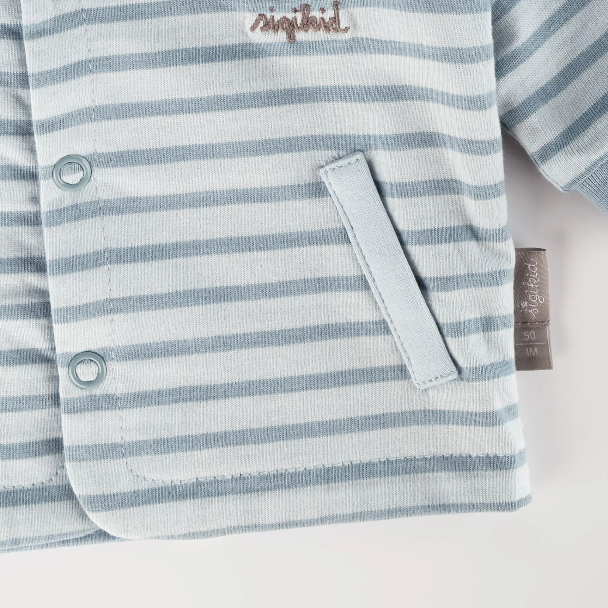 Sigikid Kollektion Newborn|Baby Wendejacke Kronchen Bar, Blau