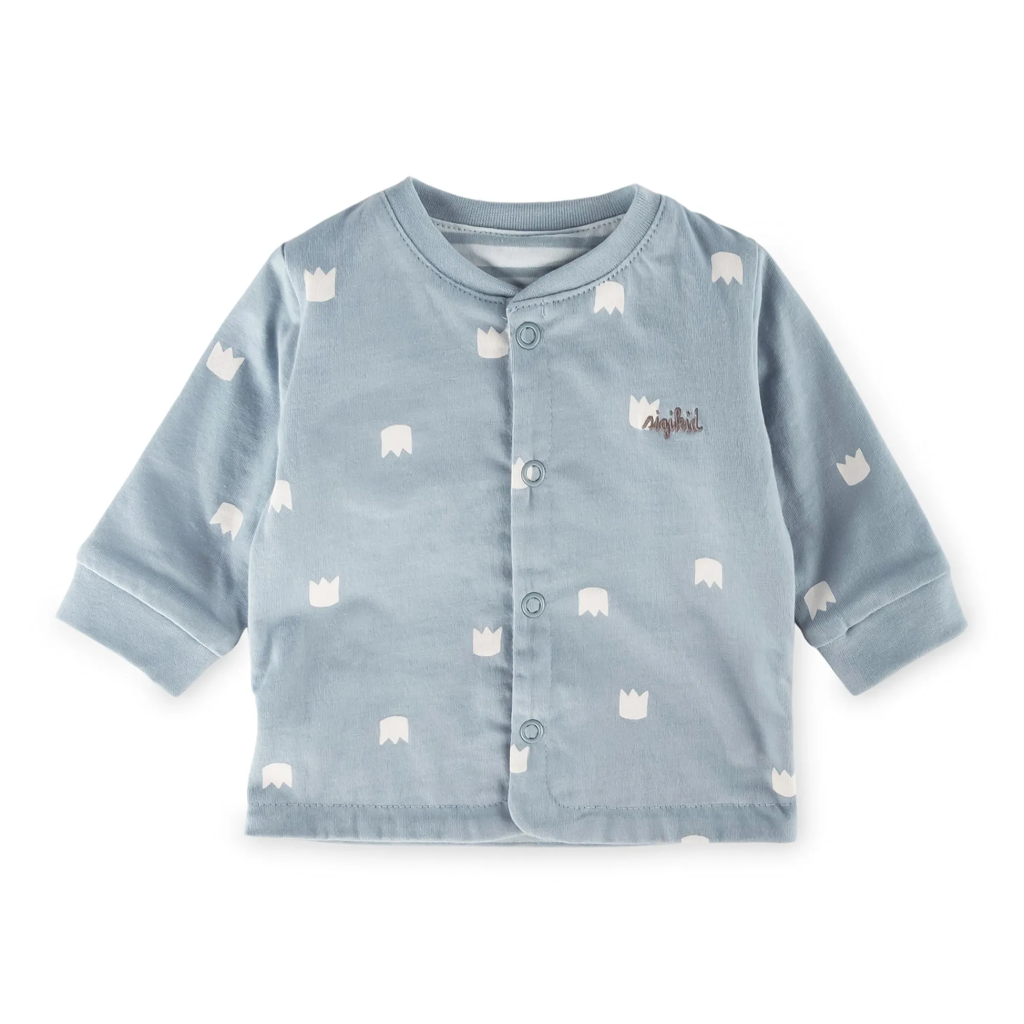Sigikid Kollektion Newborn|Baby Wendejacke Kronchen Bar, Blau