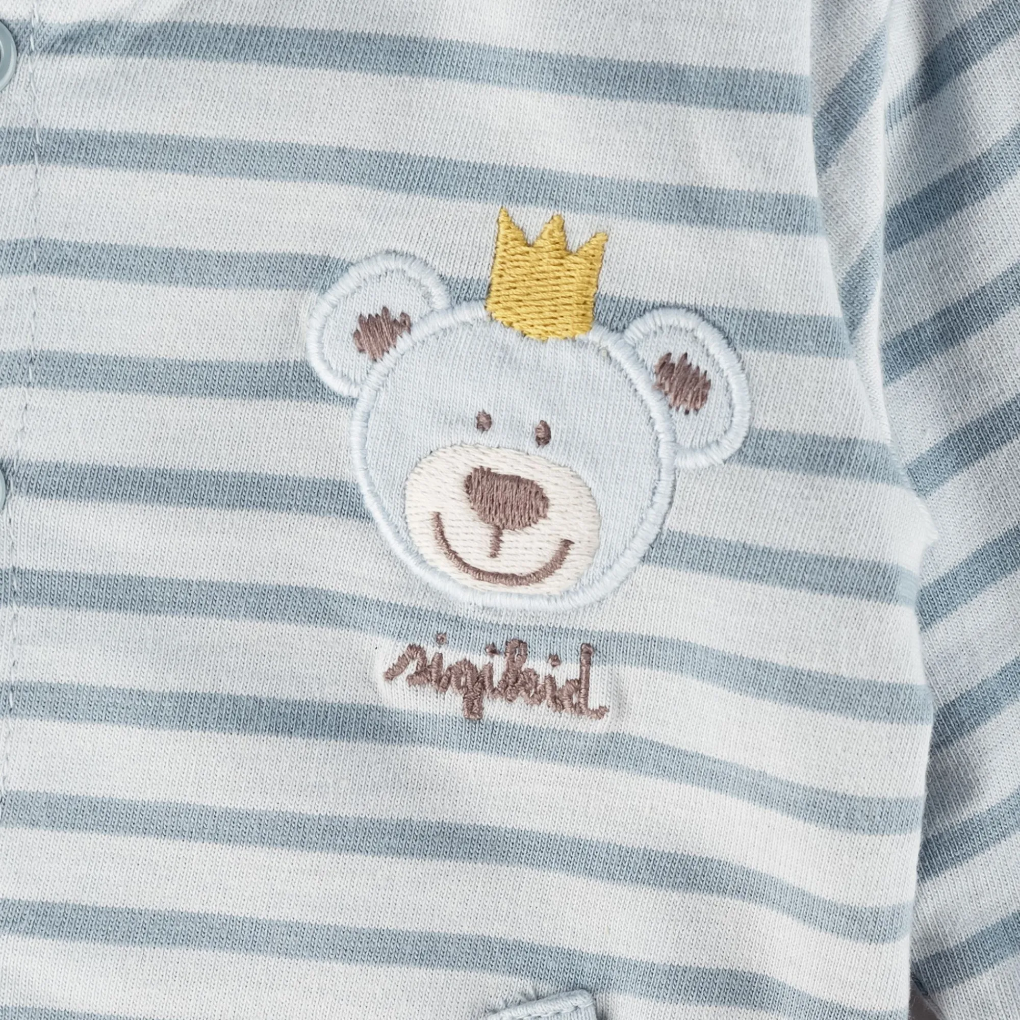 Sigikid Kollektion Newborn|Baby Wendejacke Kronchen Bar, Blau