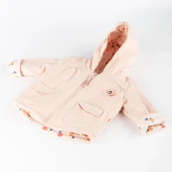 Sigikid Kollektion Funny Horse|Baby Wendejacke Wattiert, Rosa Oder Beeren Print