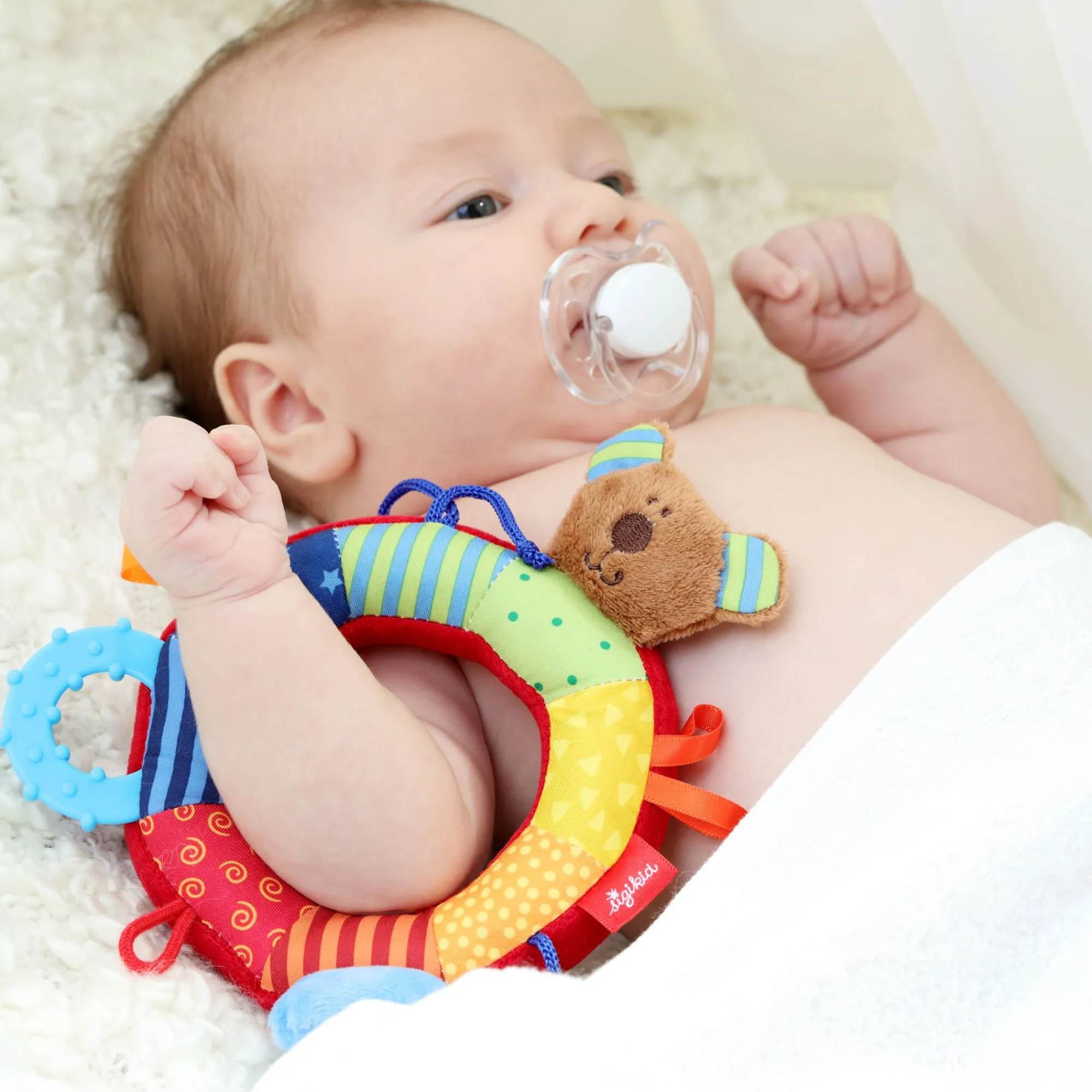 Sigikid Babyspielzeug|Babygreifling Bar