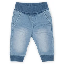 Sigikid Lange Hosen|Babyjeans Mit Beinbundchen In Hellblau