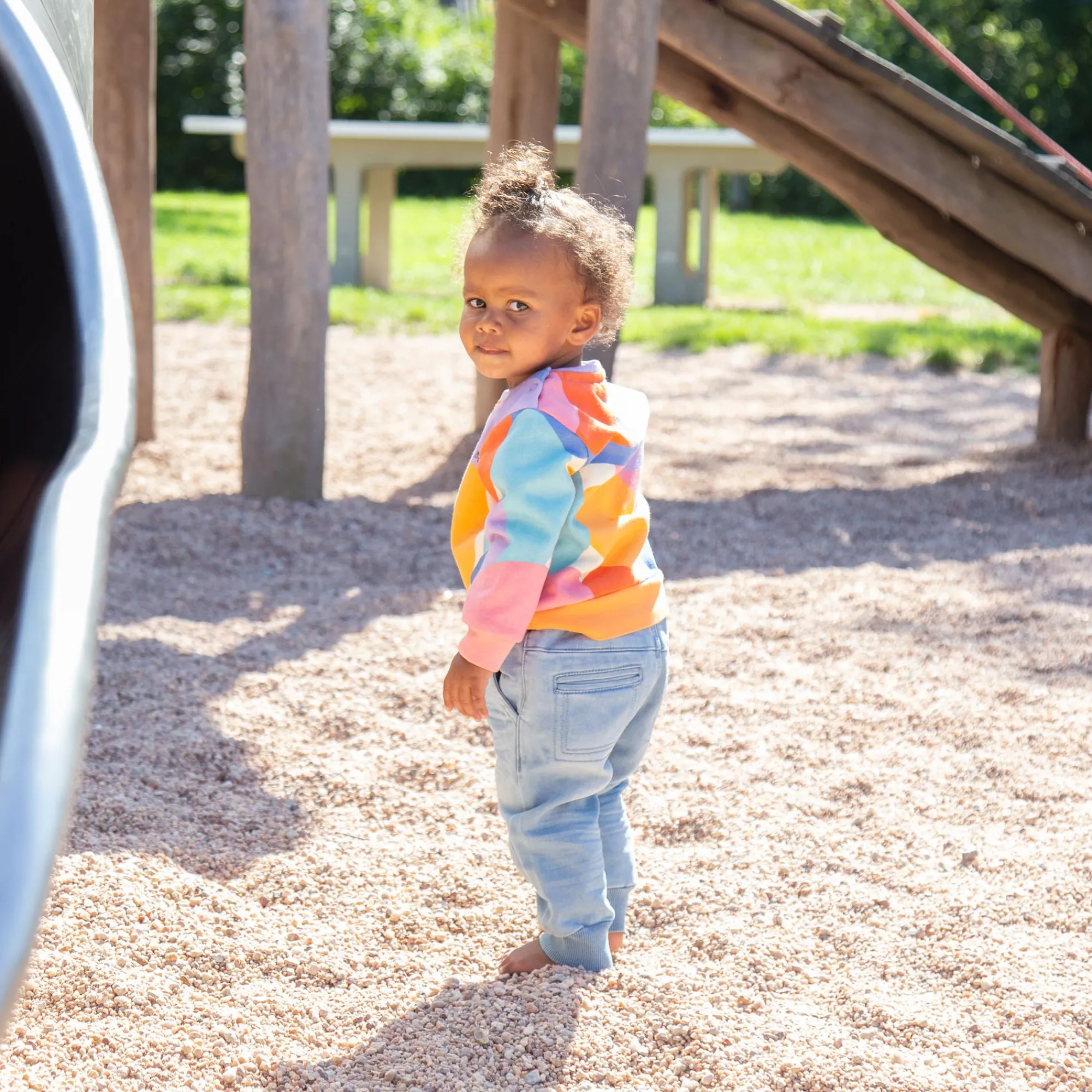 Sigikid Lange Hosen|Babyjeans Mit Beinbundchen In Hellblau