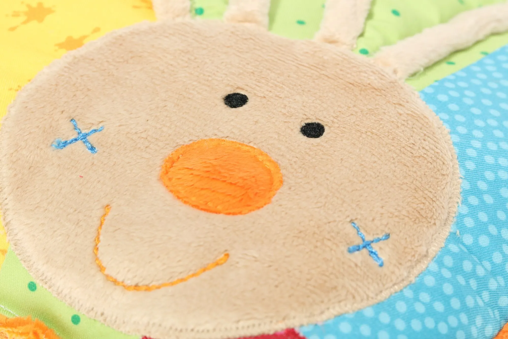 Sigikid Decken & Kissen|Babykissen Hase Rainbow Rabbit