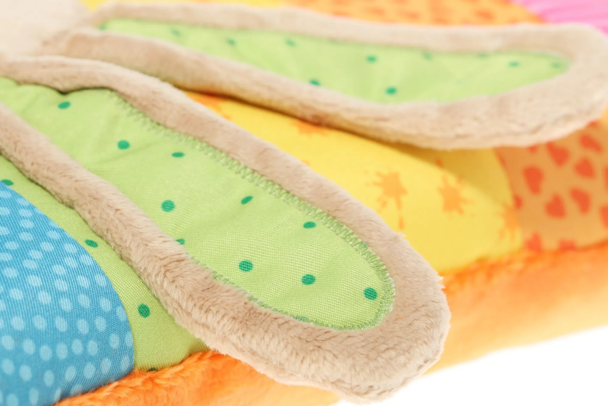 Sigikid Decken & Kissen|Babykissen Hase Rainbow Rabbit