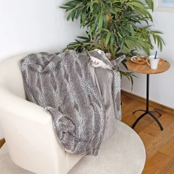 Sigikid Finde Dein Beast|Beasts Kuscheldecke Plusch, Grau