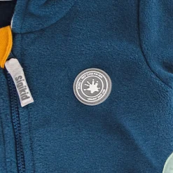 Sigikid Kollektion Happy Crocodile|Blaue Baby Fleecejacke Mit Kapuze