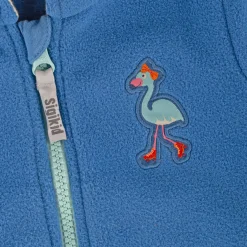 Sigikid Kollektion Wild Flamingo|Blaue Baby Fleecejacke Wild Flamingo