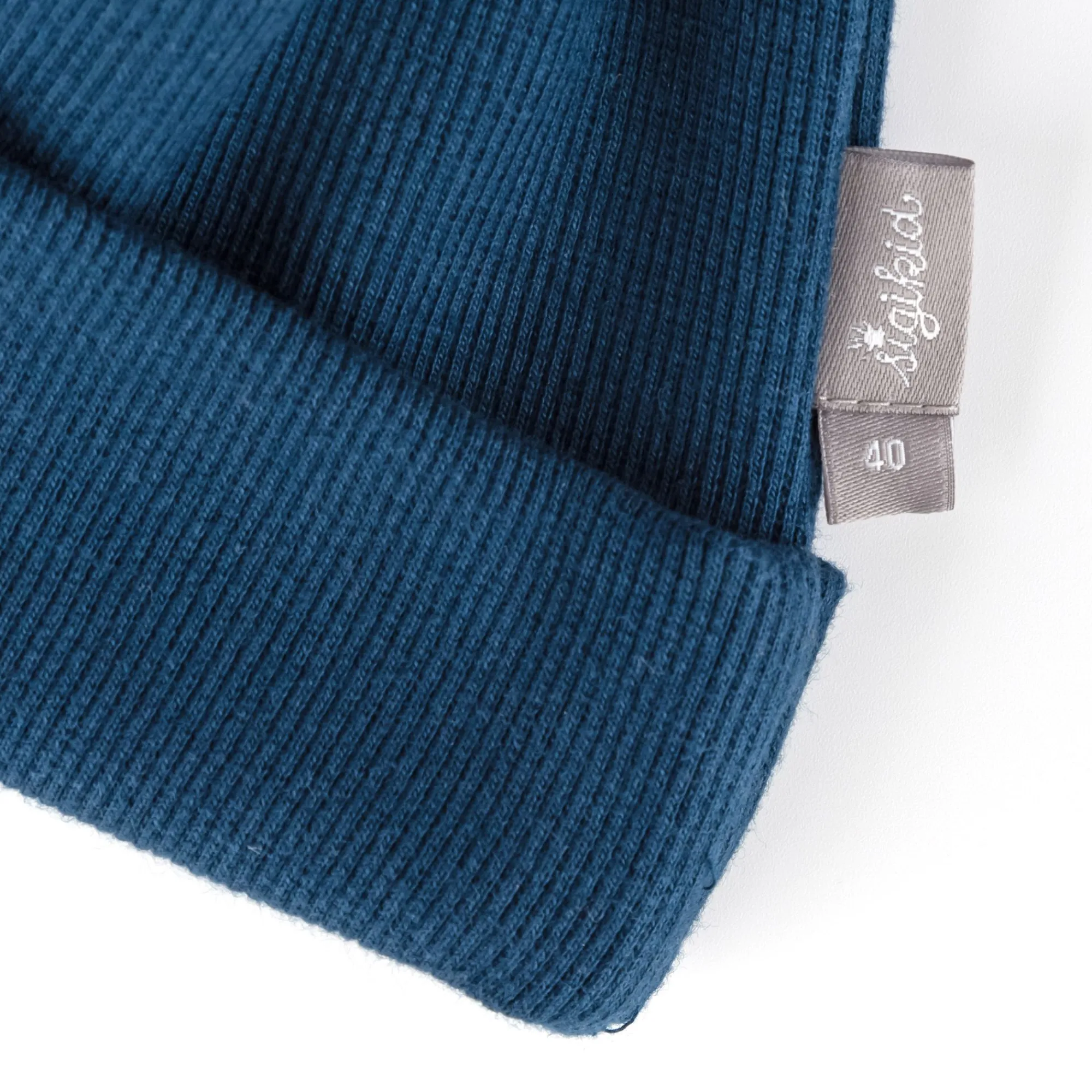Sigikid Kollektion Happy Crocodile|Blaue Babymutze Mit Umschlag