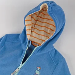 Sigikid Kollektion Wild Flamingo|Blaue Kinder Fleecejacke Wild Flamingo
