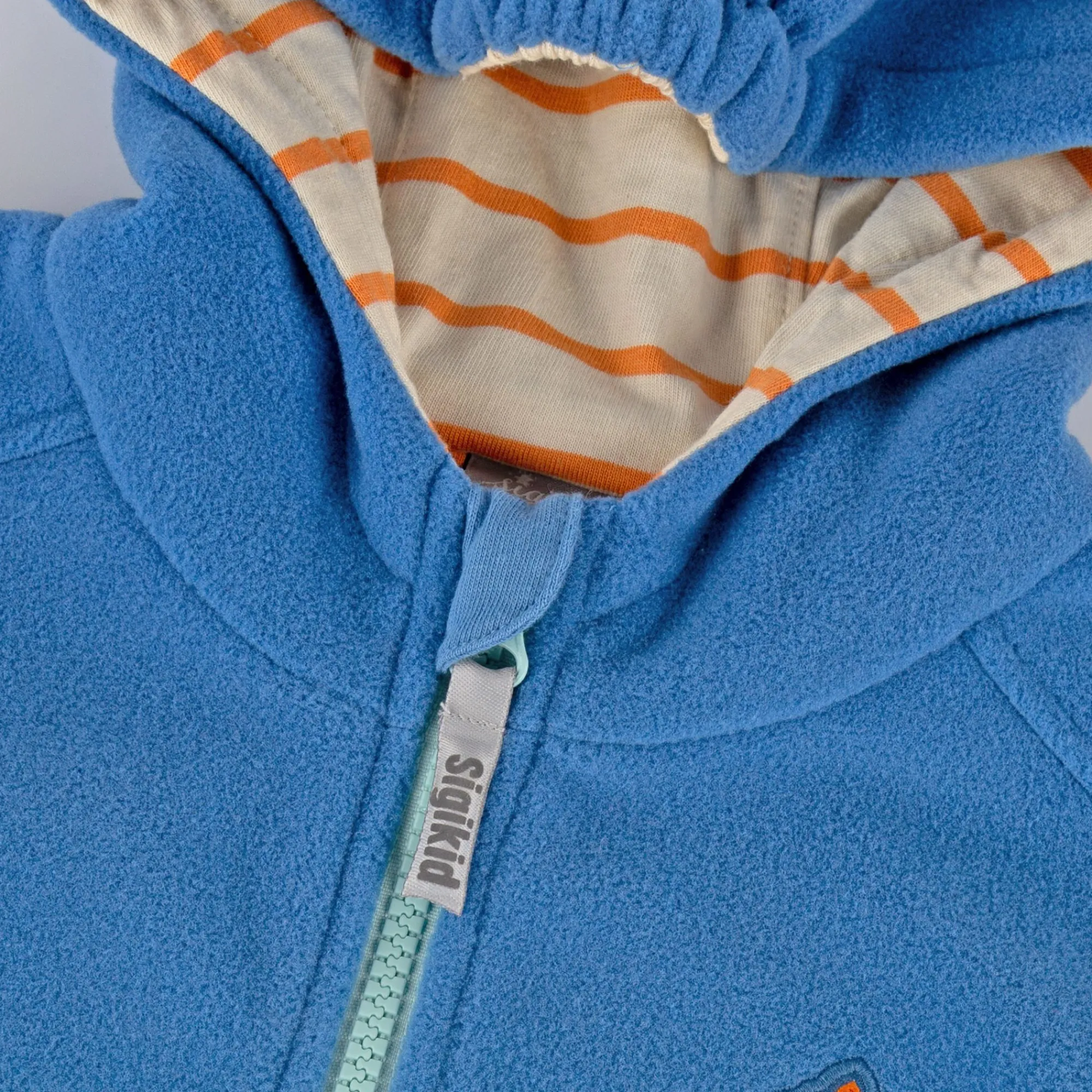 Sigikid Kollektion Wild Flamingo|Blaue Kinder Fleecejacke Wild Flamingo