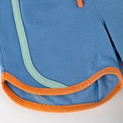 Sigikid Kollektion Wild Flamingo|Blaue Kinder Shorts Wild Flamingo