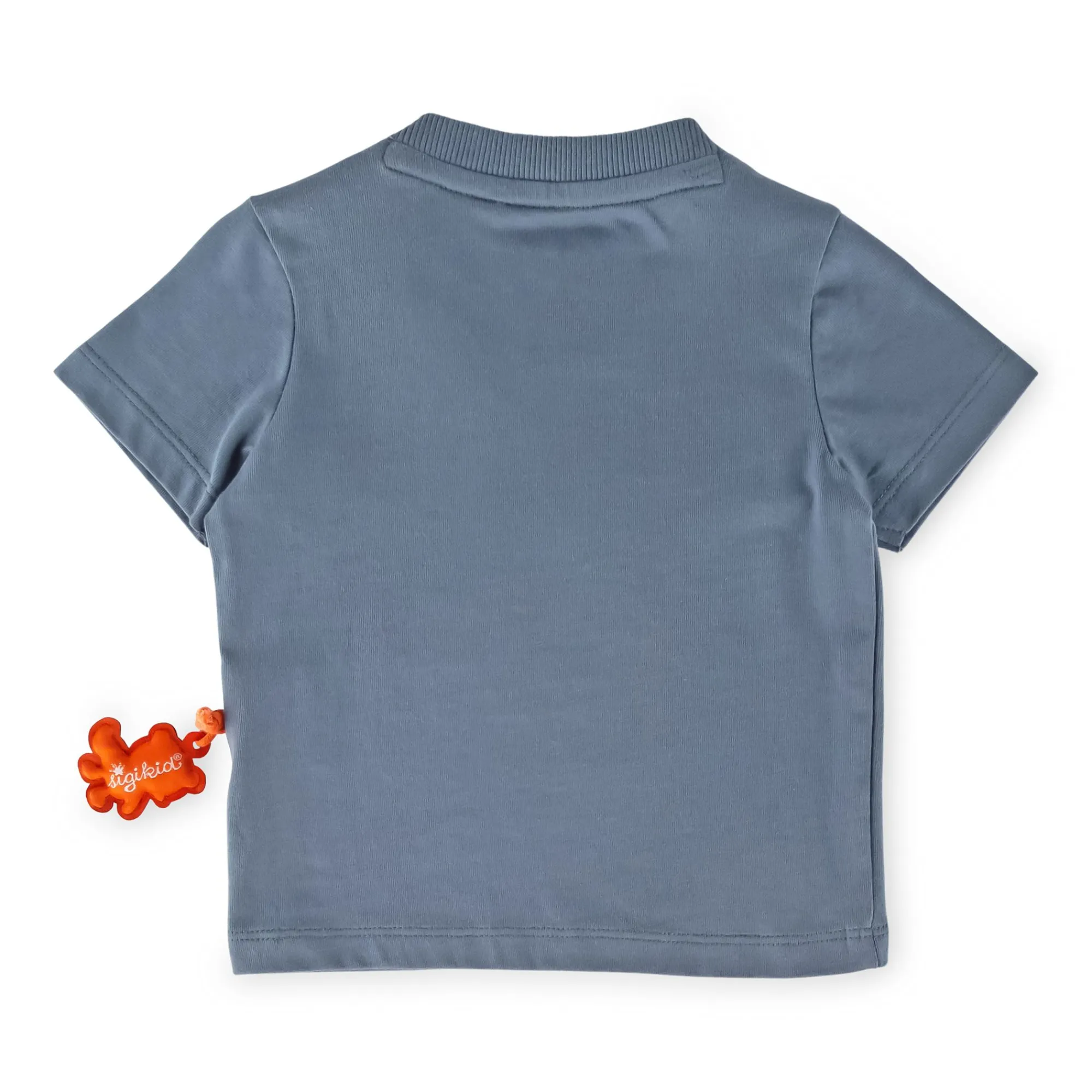 Sigikid Kollektion Wild Adventure|Blaues Baby T-Shirt Mit Tiger Motiv, Blau