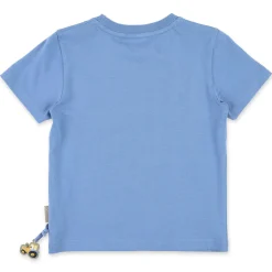 Sigikid Kollektion Gelber Traktor|Blaues Kinder T-Shirt Mit Stickmotiv Traktor