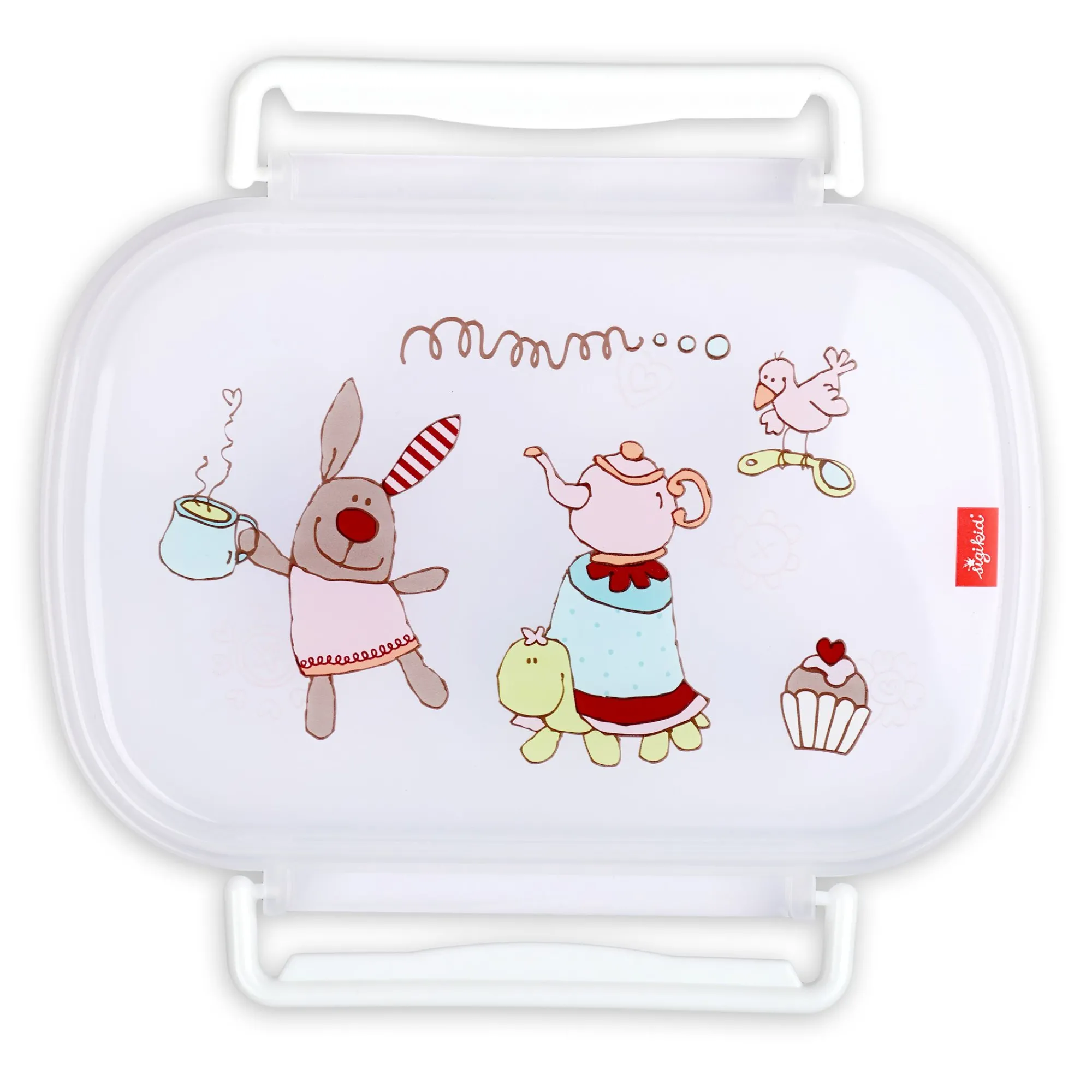 Sigikid Zubehor|Brotbox-Ersatzdeckel 3 Happy Friends