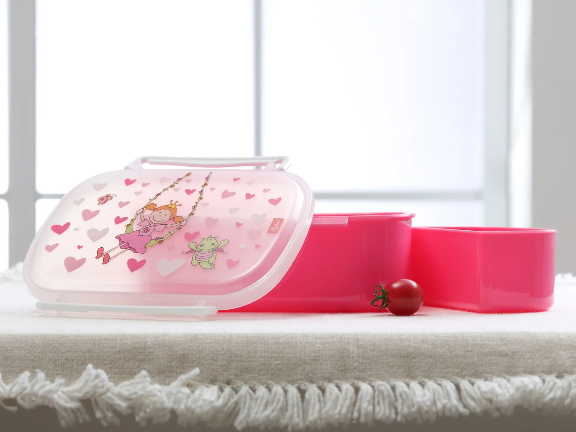 Sigikid Brotboxen|Brotzeitbox Fur Madchen In Rosa Mit Pinky Queeny