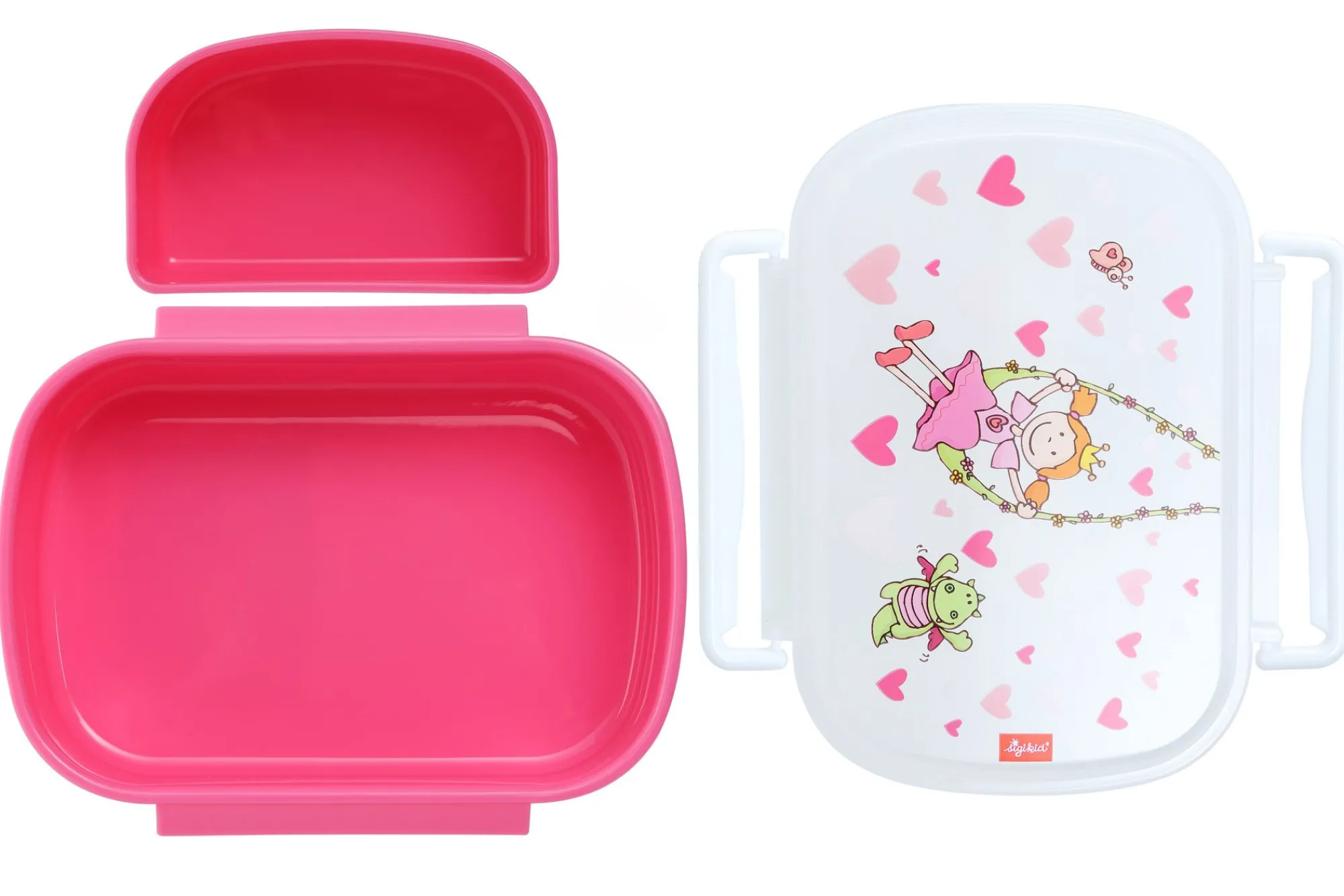 Sigikid Brotboxen|Brotzeitbox Fur Madchen In Rosa Mit Pinky Queeny