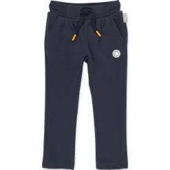 Sigikid Kollektion Tupfen Pony|Dunkelblaue Kinder Sweathose Blumchen