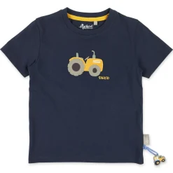 Sigikid Kollektion Gelber Traktor|Dunkelblaues Kinder T-Shirt Traktor