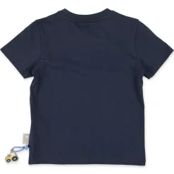 Sigikid Kollektion Gelber Traktor|Dunkelblaues Kinder T-Shirt Traktor