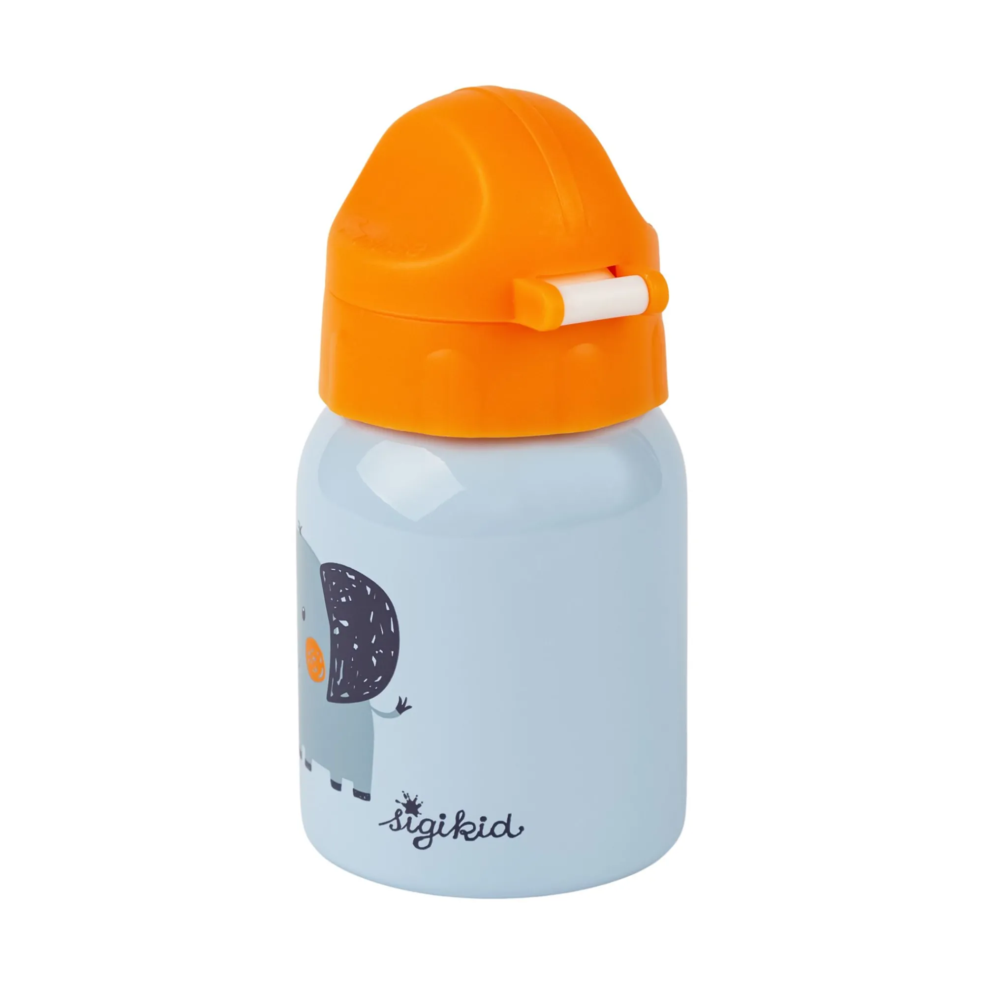 Sigikid Trinkflaschen|Edelstahl Kinder Trinkflasche Elefant, 250Ml