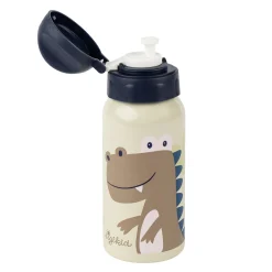 Sigikid Trinkflaschen|Edelstahl Kinder Trinkflasche Dino, 400Ml