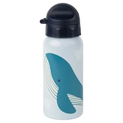 Sigikid Trinkflaschen|Edelstahl Kinder Trinkflasche Wal, 400Ml