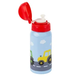 Sigikid Trinkflaschen|Edelstahl Kinder Trinkflasche Traktor, 400Ml