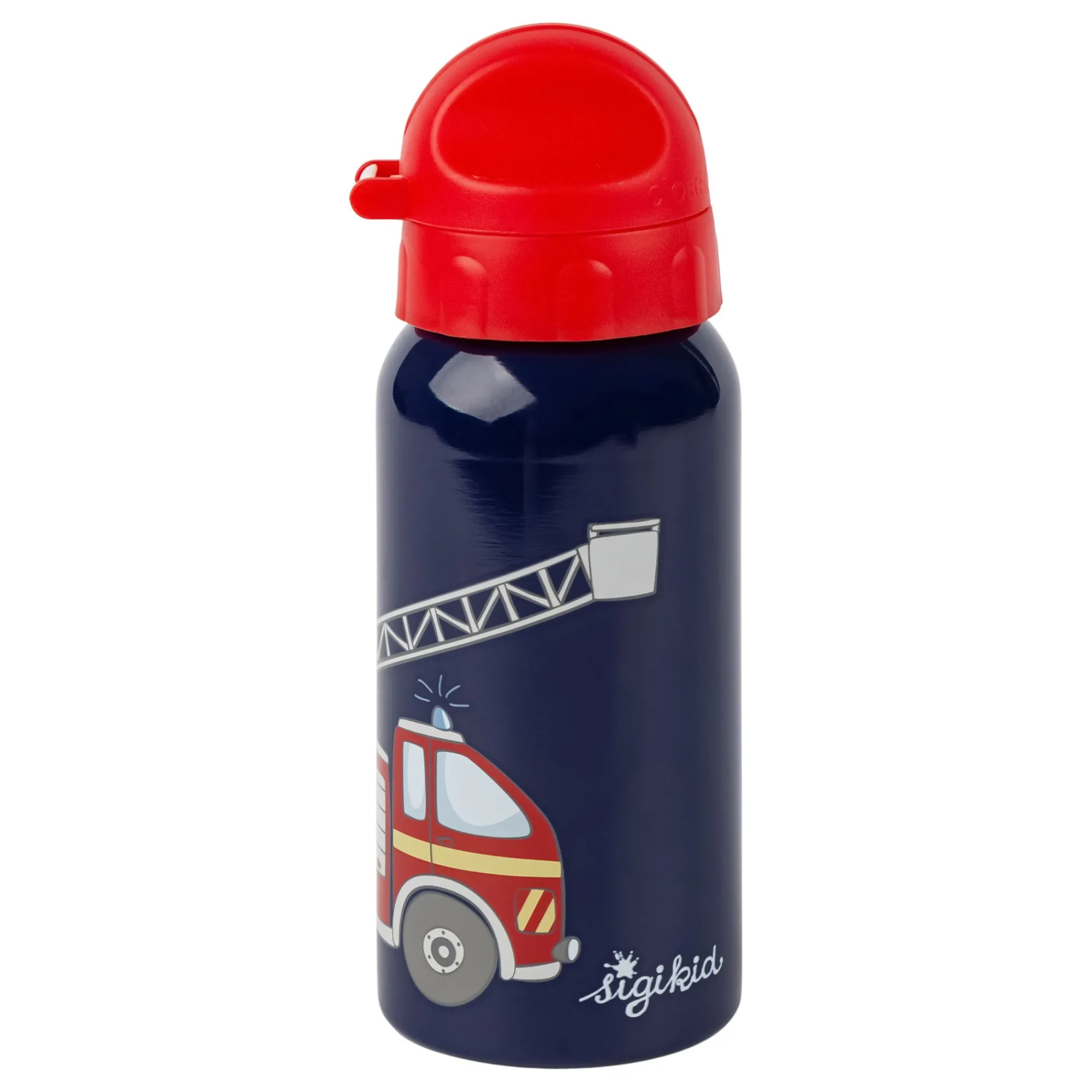 Sigikid Trinkflaschen|Edelstahl Kindertrinkflasche Feuerwehr, 400Ml