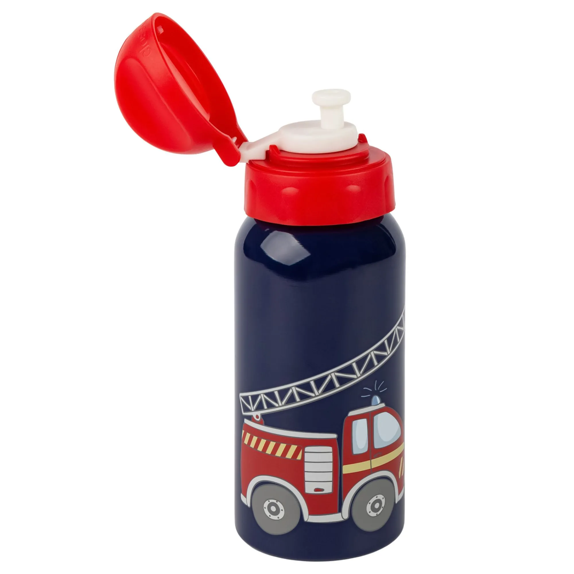 Sigikid Trinkflaschen|Edelstahl Kindertrinkflasche Feuerwehr, 400Ml