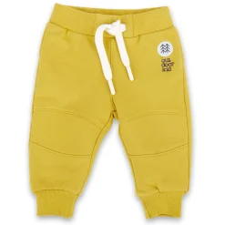 Sigikid Aktion Hosen|Gelbe Baby Sweathose Mit Beinbundchen