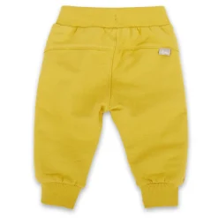 Sigikid Aktion Hosen|Gelbe Baby Sweathose Mit Beinbundchen
