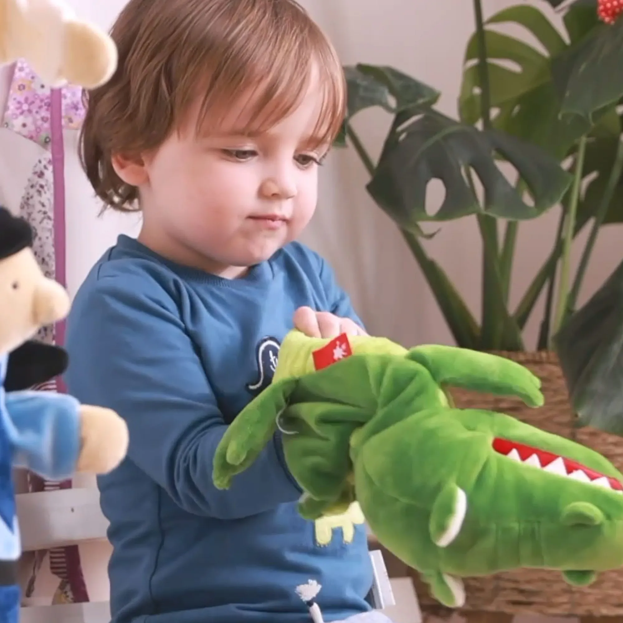 Sigikid Puppen & Handpuppen|Handspielpuppe Krokodil, My Little Theatre