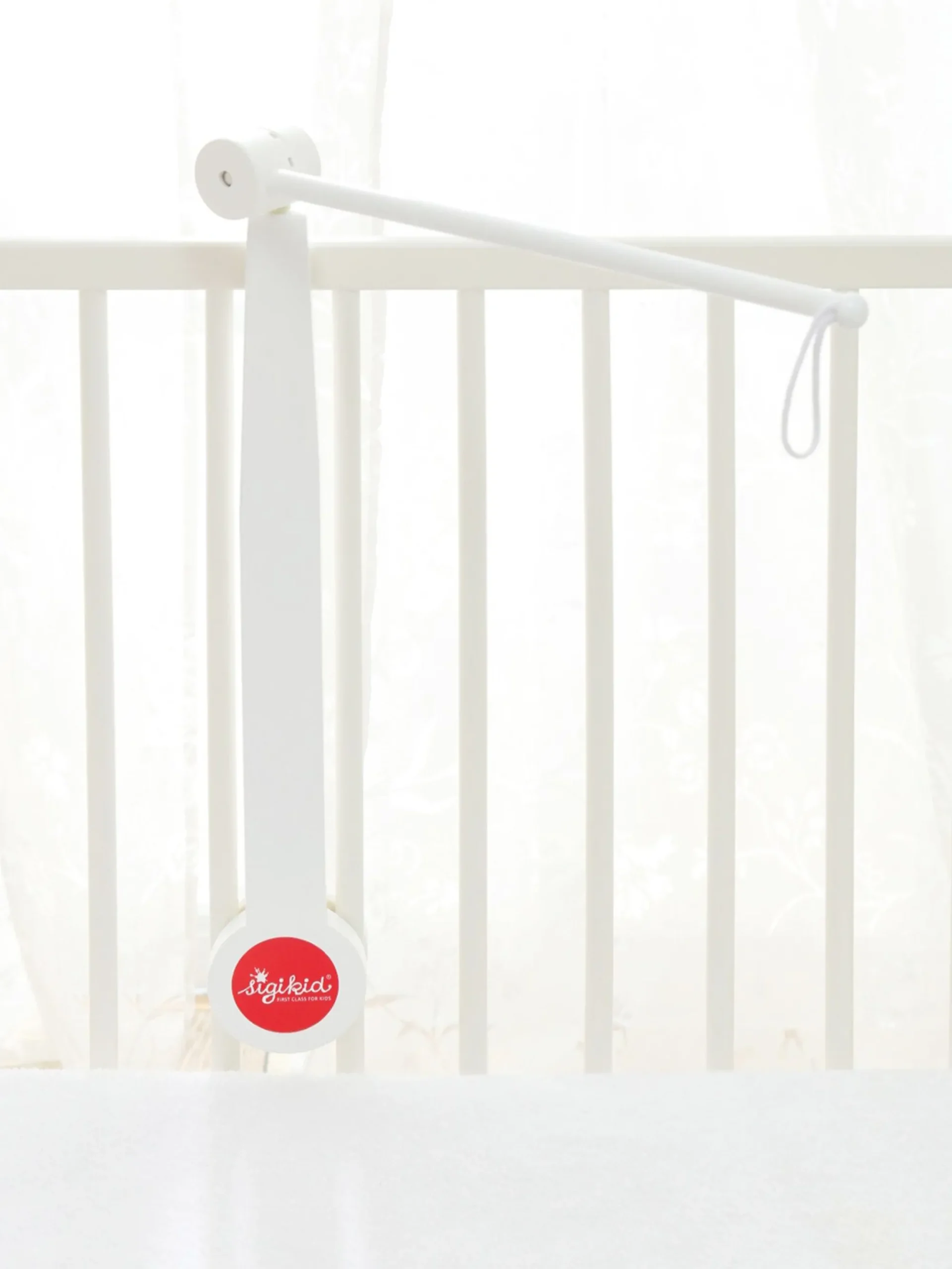 Sigikid Babyspielzeug|Holzrack Fur Mobile, Weis