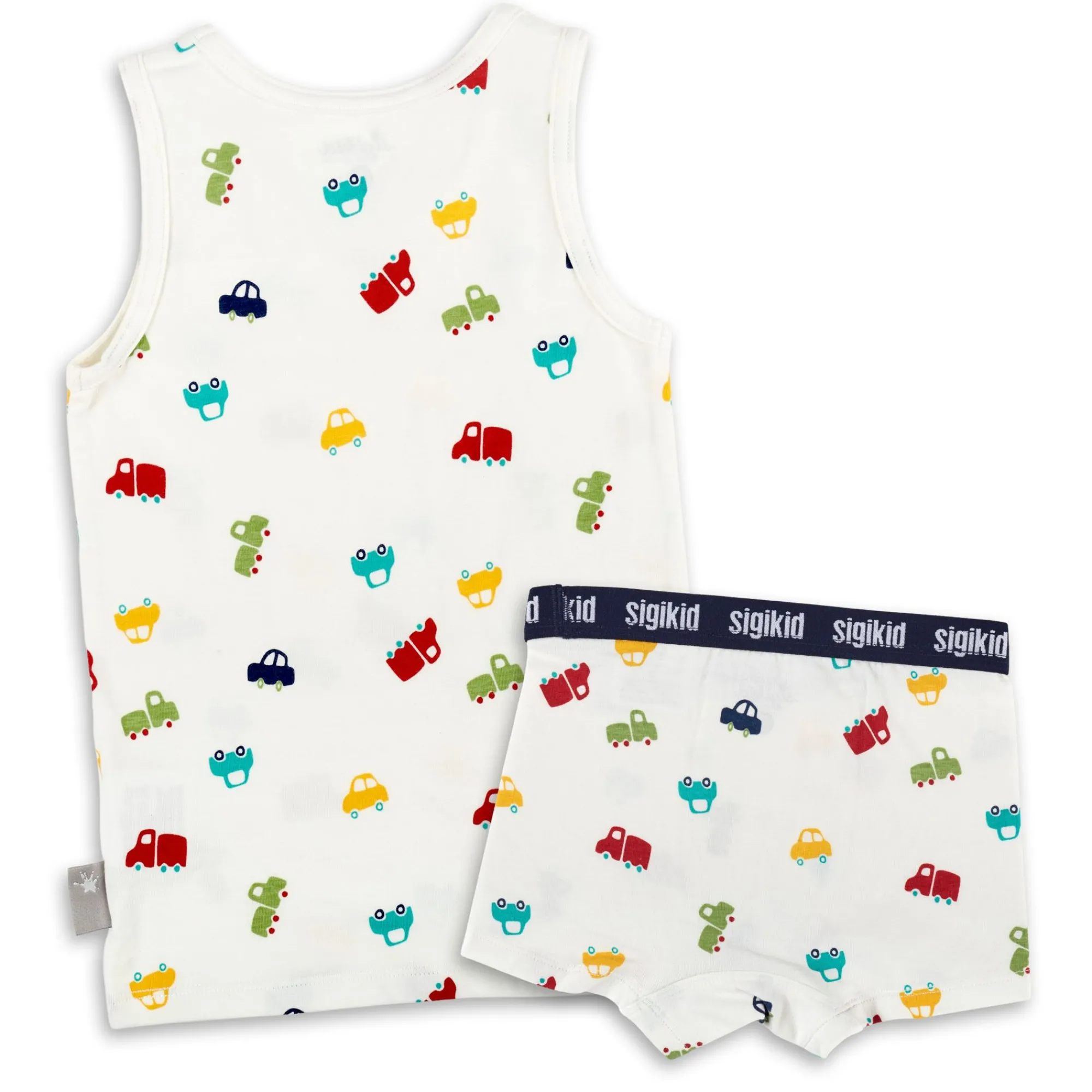 Sigikid Tag- Und Nachtwasche|Jungen Unterwasche Set Mit Auto Print