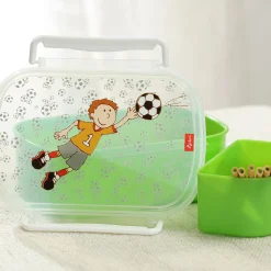 Sigikid Brotboxen|Kinder Brotzeitbox Fur Fusballfans Mit Kily Keeper