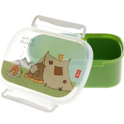 Sigikid Brotboxen|Kinder Brotzeitbox Mit Bar Forest Grizzly