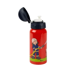 Sigikid Trinkflaschen|Kinder Edelstahl-Trinkflasche Feuerwehrmann Frido Firefi