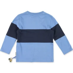 Sigikid Kollektion Gelber Traktor|Kinder Langarmshirt Colour Blocking In Blau