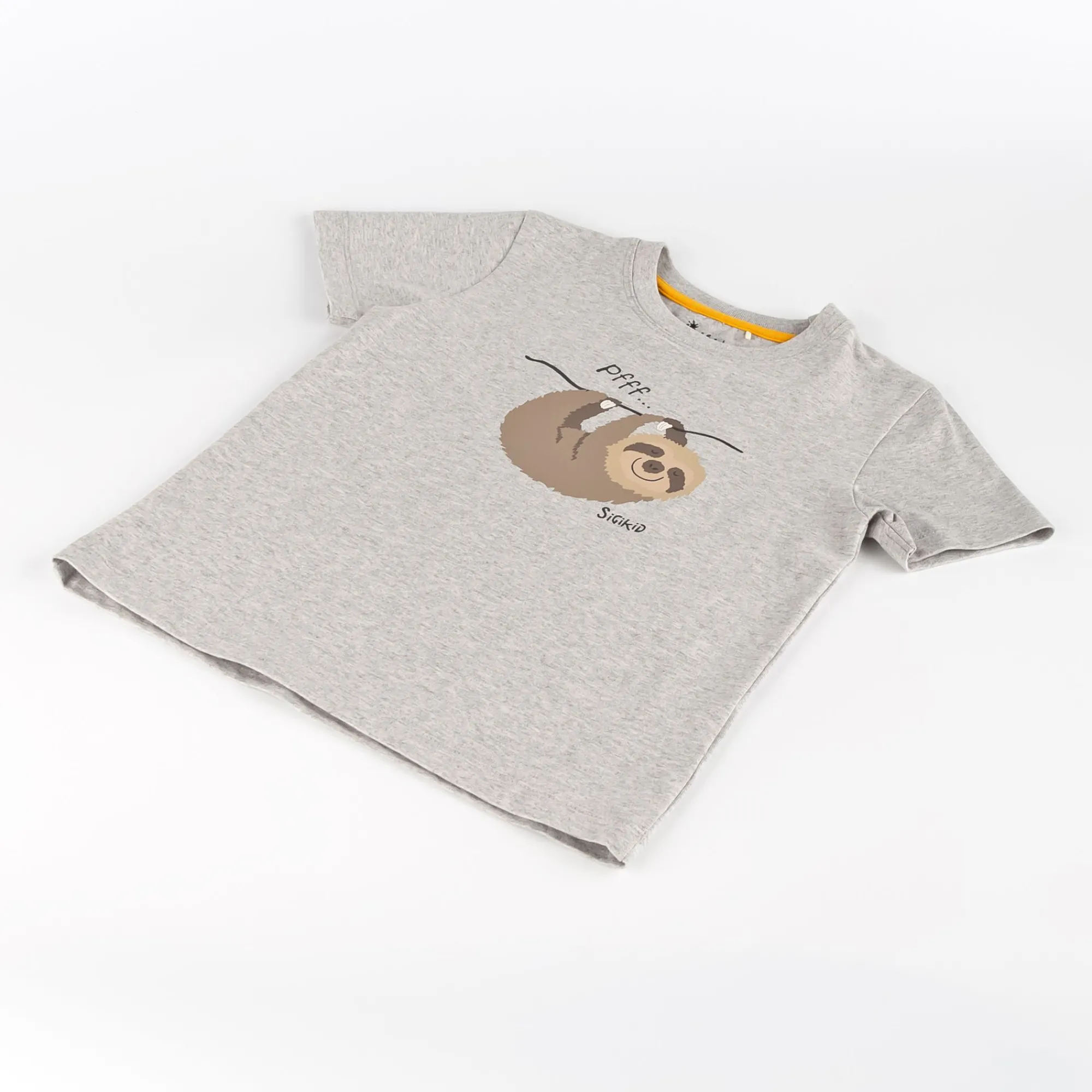 Sigikid Tag- Und Nachtwasche|Kinder Pyjama Faultier, Gelb