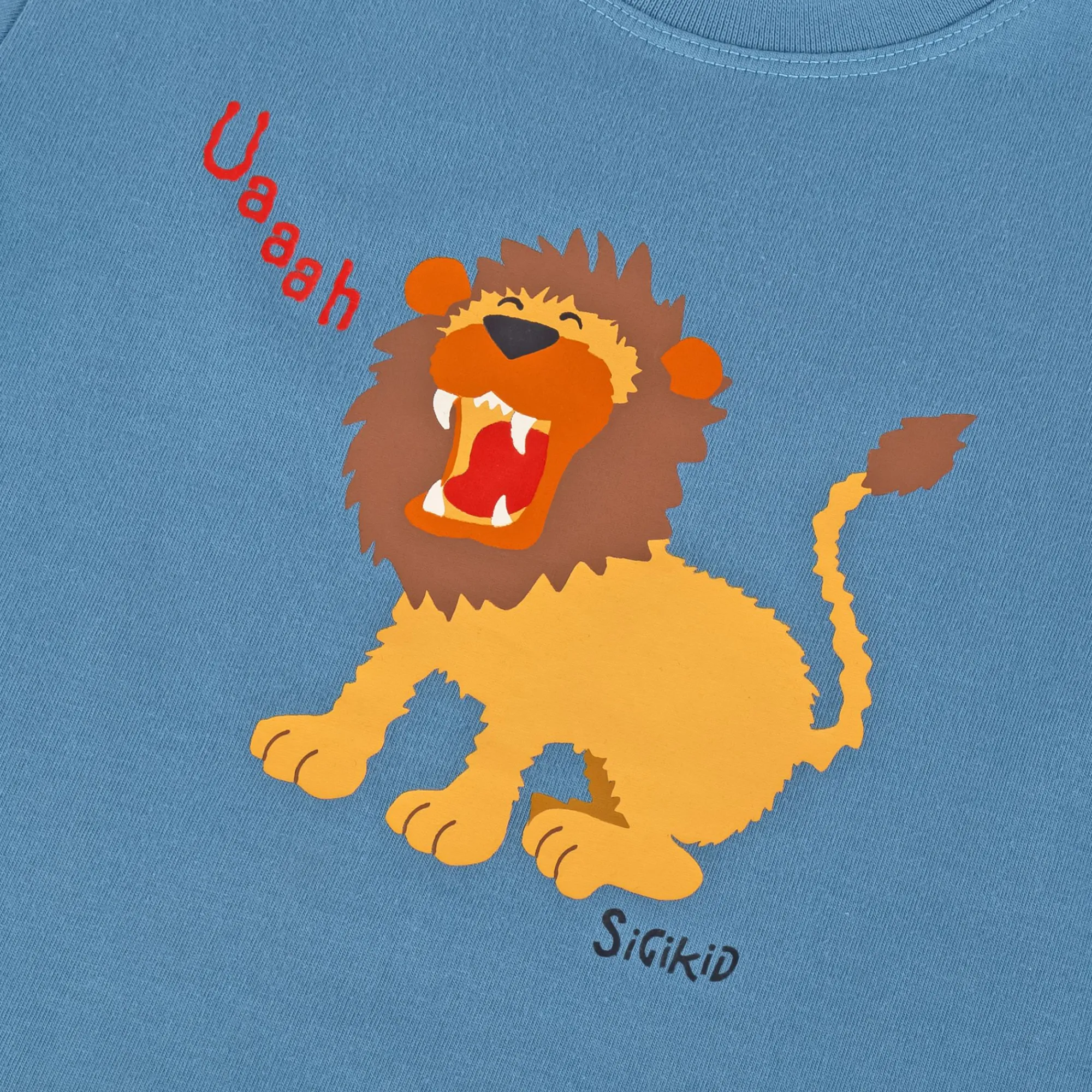Sigikid Tag- Und Nachtwasche|Kinder Pyjama Lowe, Blau