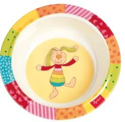 Sigikid Kindergeschirr|Kinder Schussel Hase Rainbowrabbit, Rpet