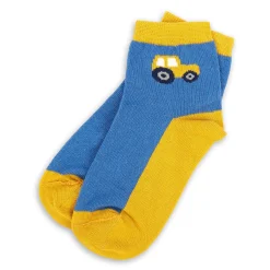 Sigikid Kollektion Gelber Traktor|Kinder Socken Im 3Er Set, Traktor