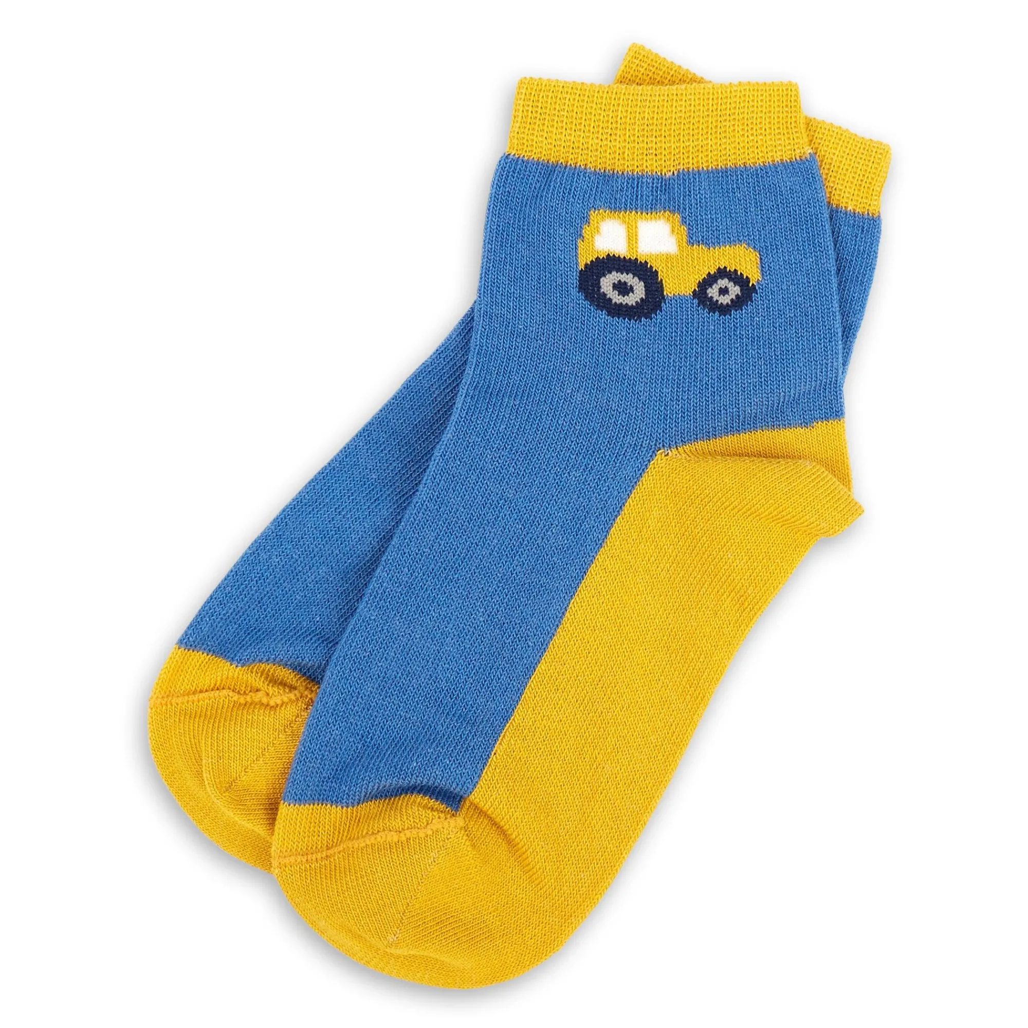 Sigikid Kollektion Gelber Traktor|Kinder Socken Im 3Er Set, Traktor