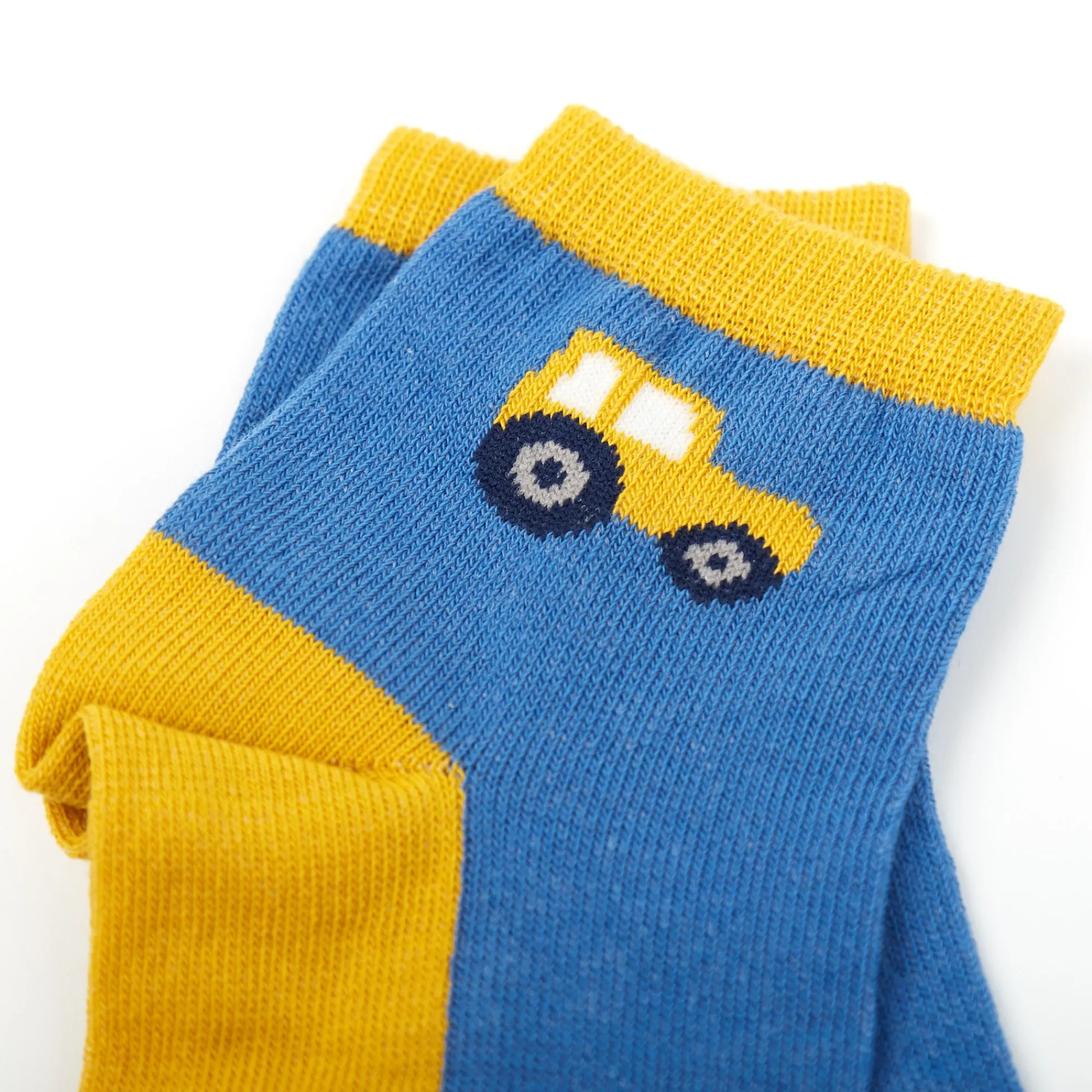 Sigikid Kollektion Gelber Traktor|Kinder Socken Im 3Er Set, Traktor