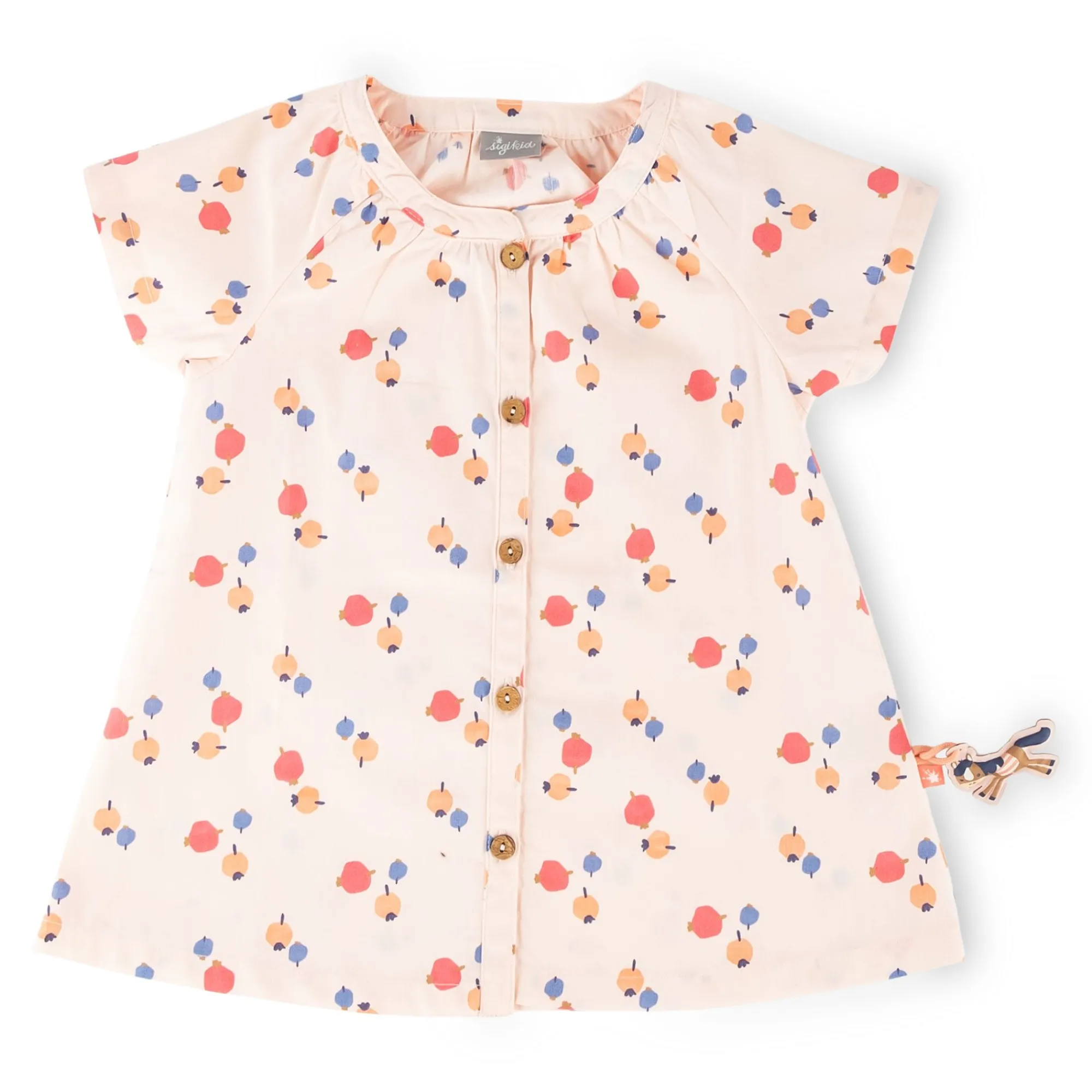 Sigikid Kollektion Funny Horse|Kinder Sommer Bluse Mit Beeren Print