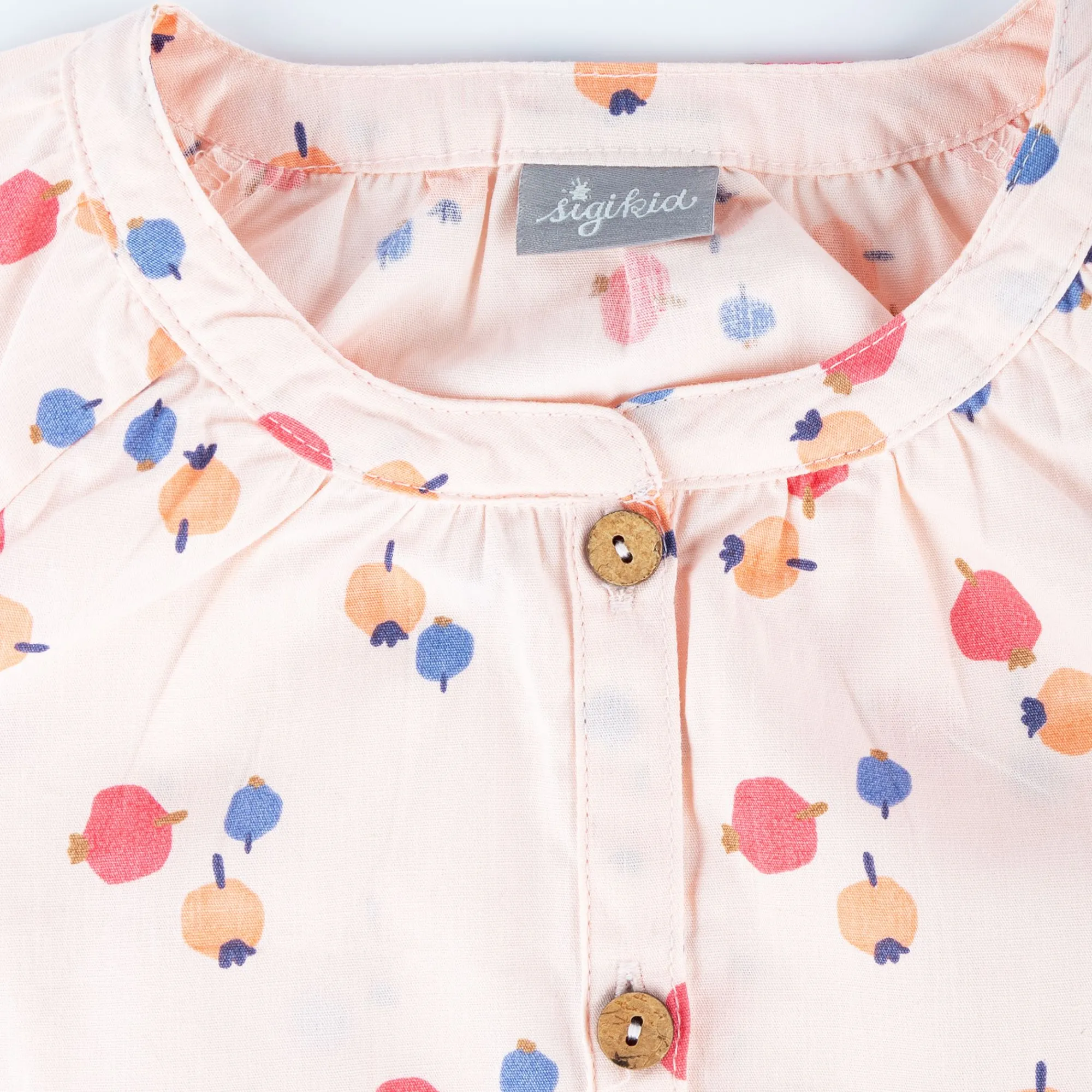 Sigikid Kollektion Funny Horse|Kinder Sommer Bluse Mit Beeren Print