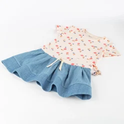 Sigikid Kollektion Funny Horse|Kinder Sommer Kleid Mit Beeren Print