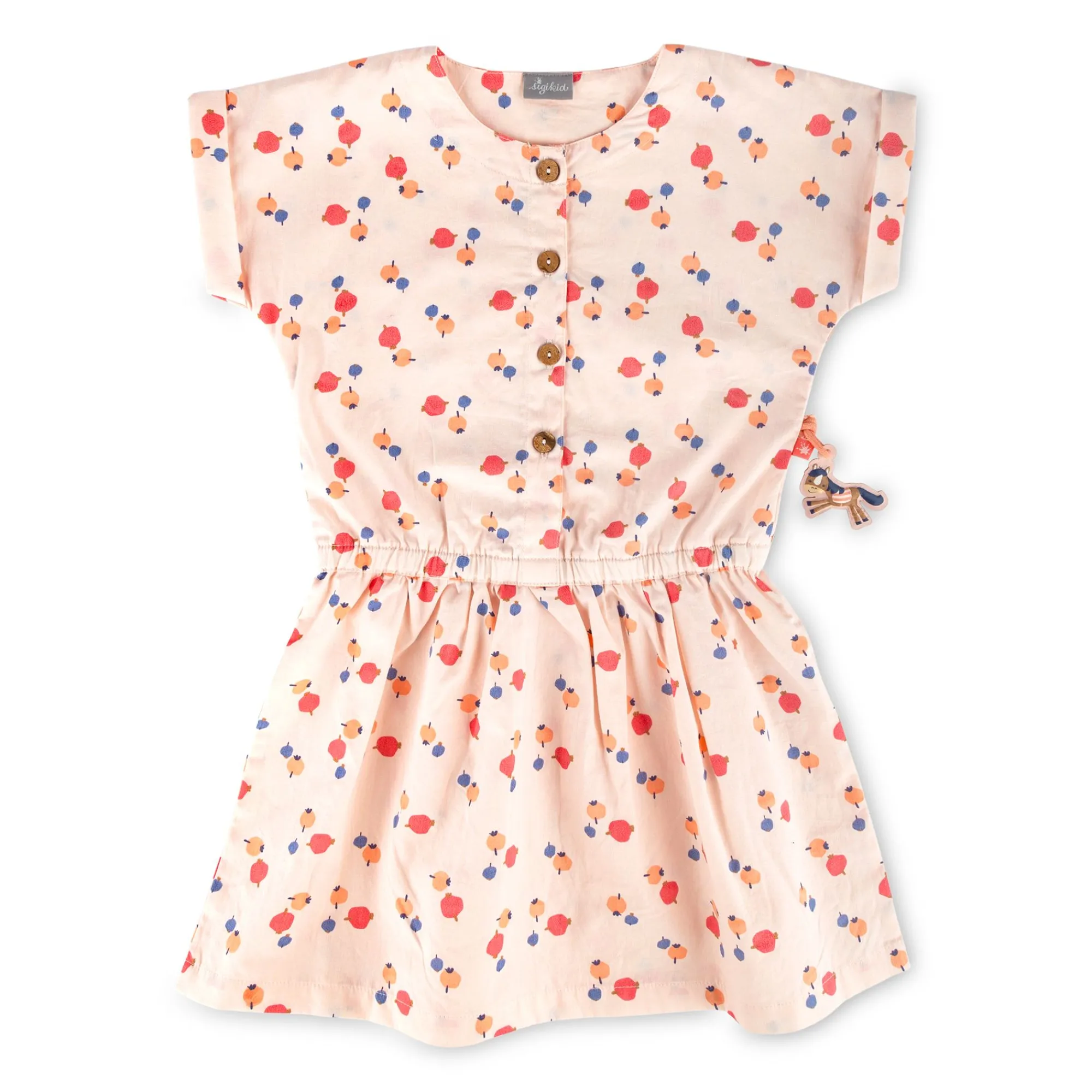 Sigikid Kollektion Funny Horse|Kinder Sommerkleid Mit Beeren Print